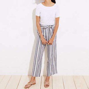 SOLD - Loft Stripped Pants - Small